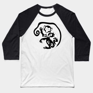 tribal monkey Baseball T-Shirt